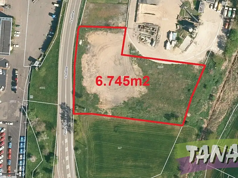 Prodej komerčního pozemku 6745 m², Mnichovo Hradiště – náhled fotky 2