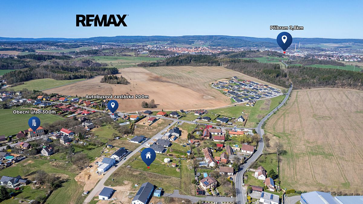 Prodej stavebního pozemku 1205 m²