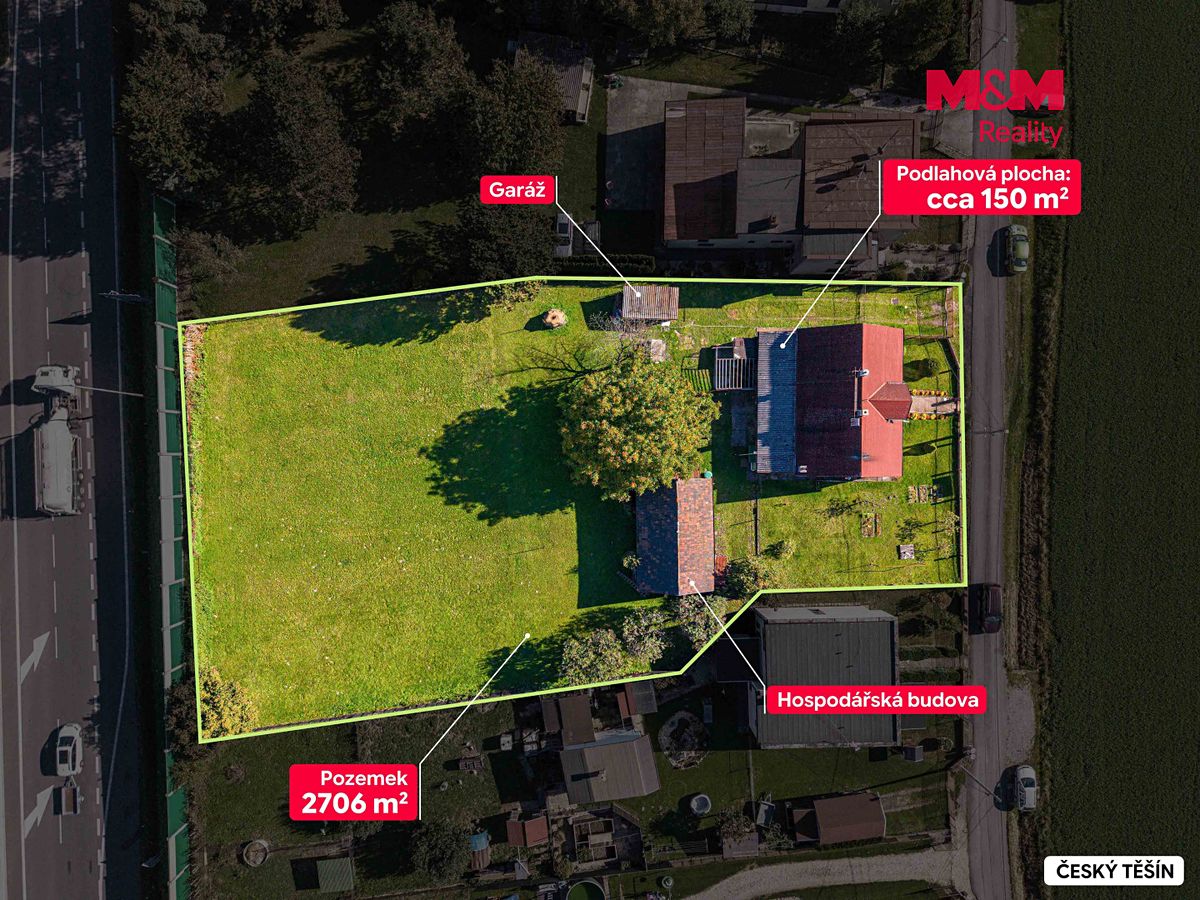 Prodej rodinného domu 150 m², pozemek 2706 m² – fotografie 3
