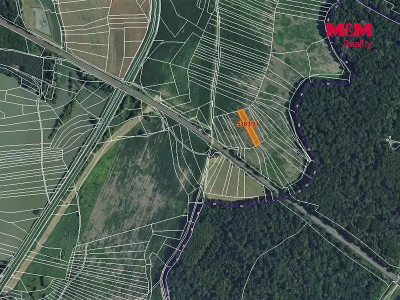 Prodej pole 1822 m², Bzenec – náhled fotky 3
