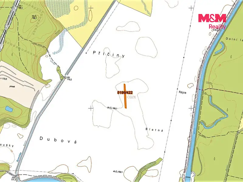Prodej pole 2788 m², Bzenec – náhled fotky 2