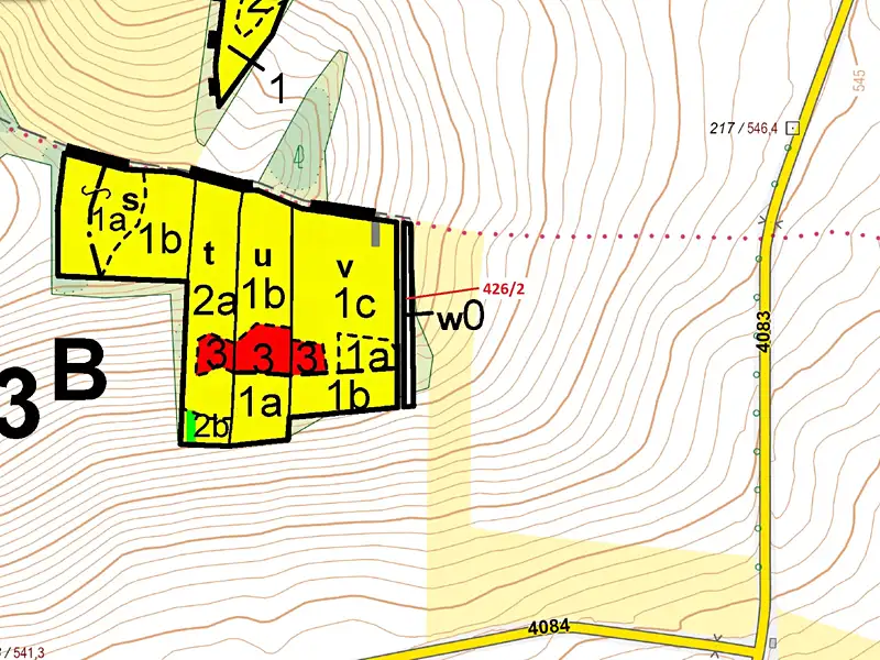 Dražba lesa 592 m², Volfířov – náhled fotky 3