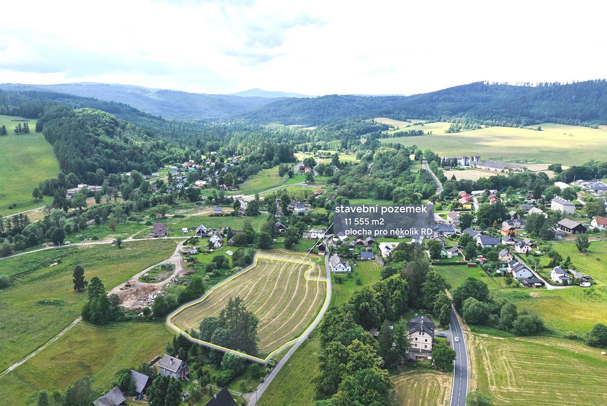 Prodej stavebního pozemku 13132 m², Široká Niva – fotka 1 z 3