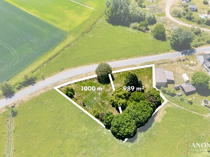 Prodej stavebního pozemku 1000 m², Kotovice – náhled fotky 3