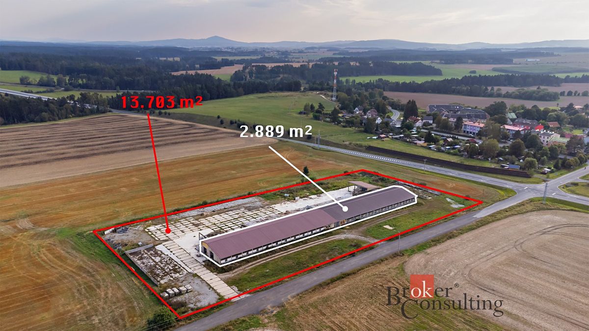 Prodej zemědělského objektu 13703 m²