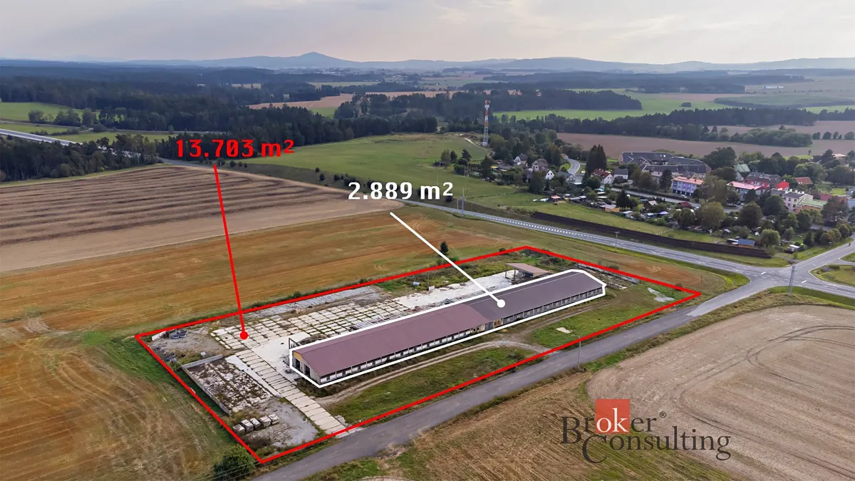 Prodej zemědělského objektu 13703 m²