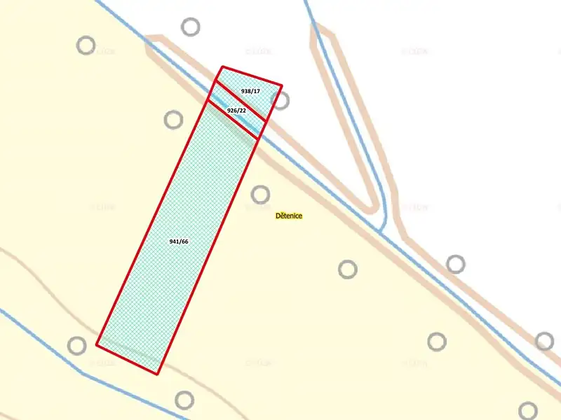 Prodej louky 3390 m², Dětenice – náhled fotky 2