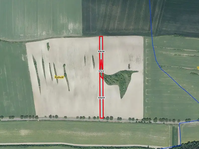 Prodej pole 3429 m², Mšené-lázně – náhled fotky 1