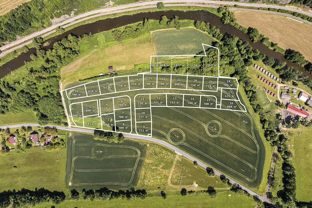 Prodej stavebního pozemku 730 m² – fotografie 4