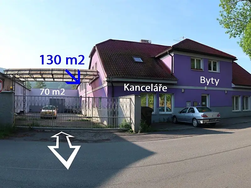 Prodej výrobní haly, prostoru 1400 m², Zdice – náhled fotky 1