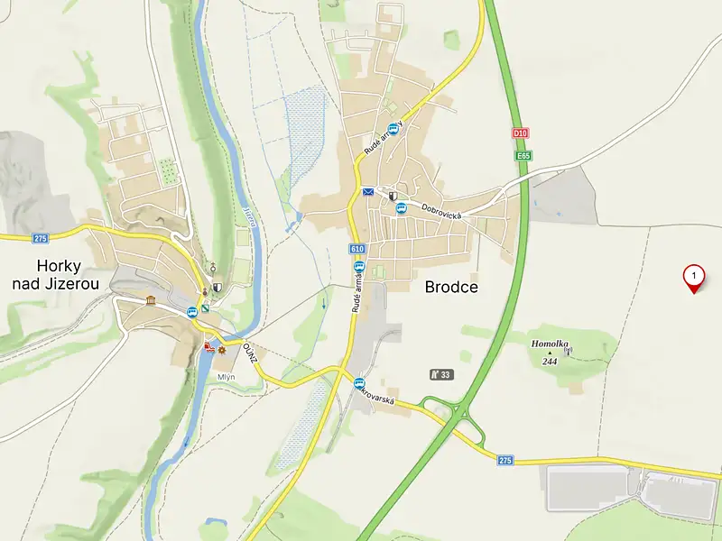 Prodej pole 9906 m², Brodce – náhled fotky 3