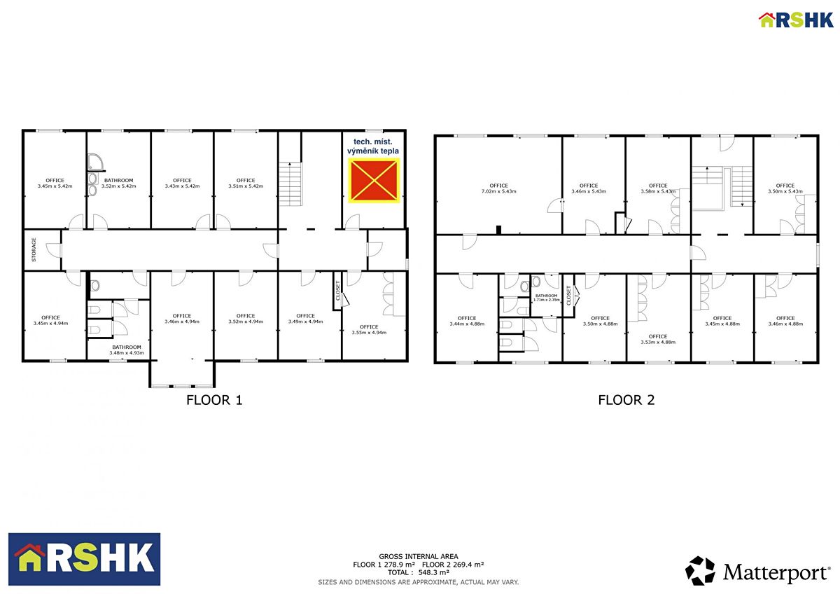 Pronájem kanceláře 602 m² – fotografie 2