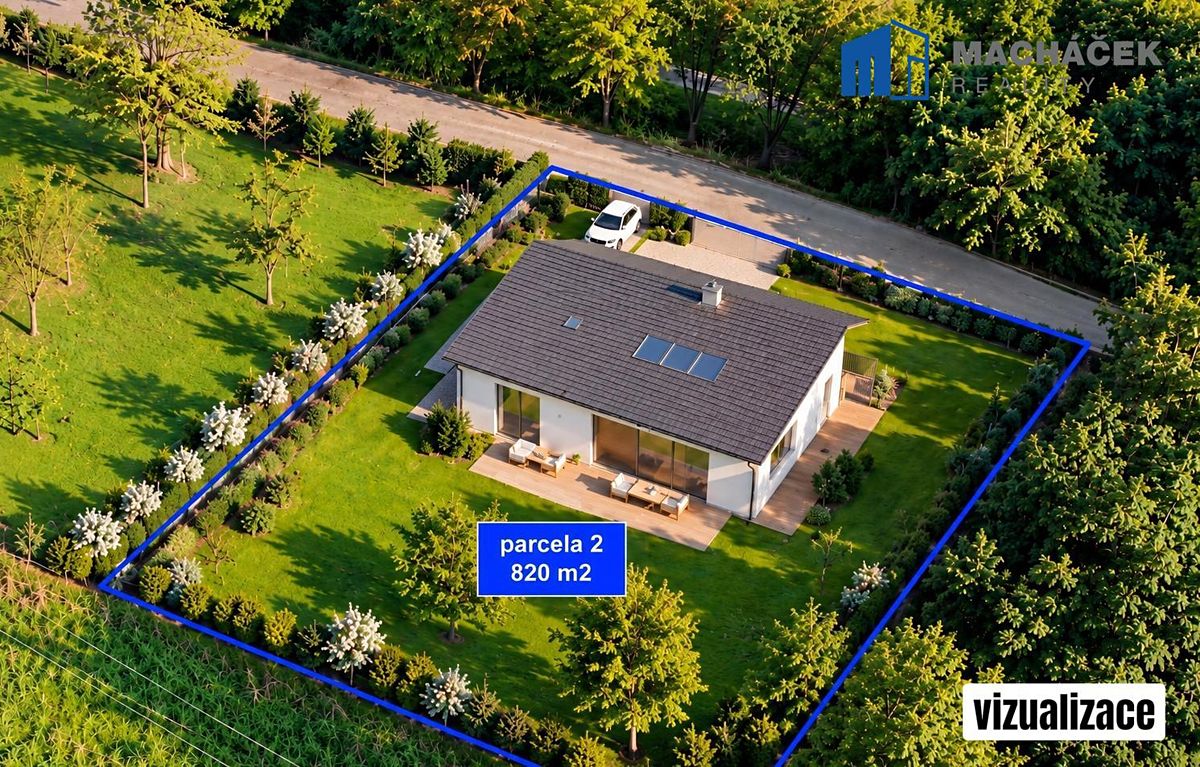 Prodej stavebního pozemku 1640 m² – fotografie 2