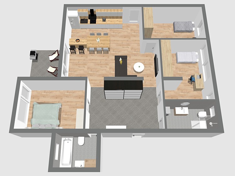 Pronájem bytu 4+kk, 124 m² (11 z 14)