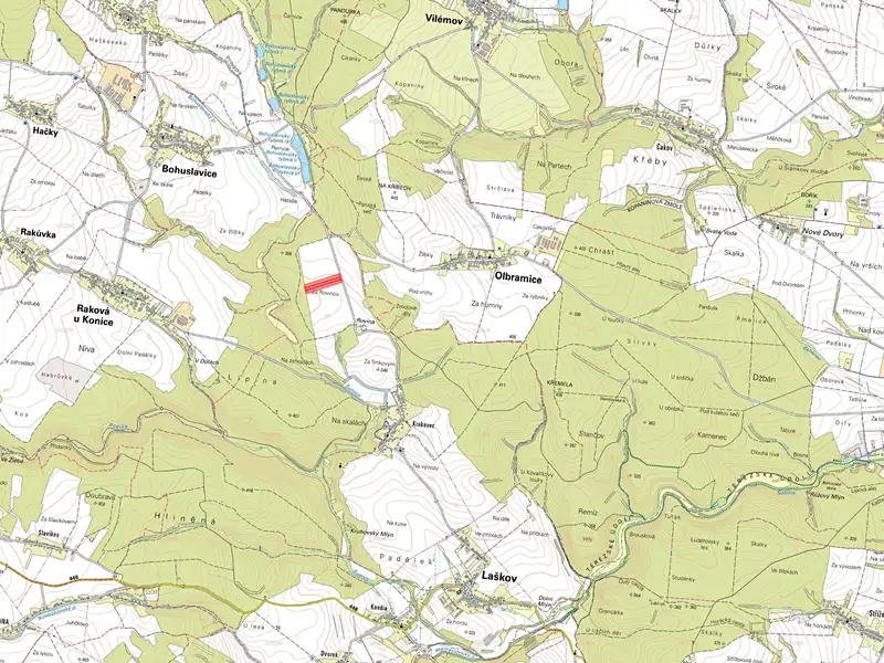 Prodej pole 28800 m², Laškov – náhled fotky 2