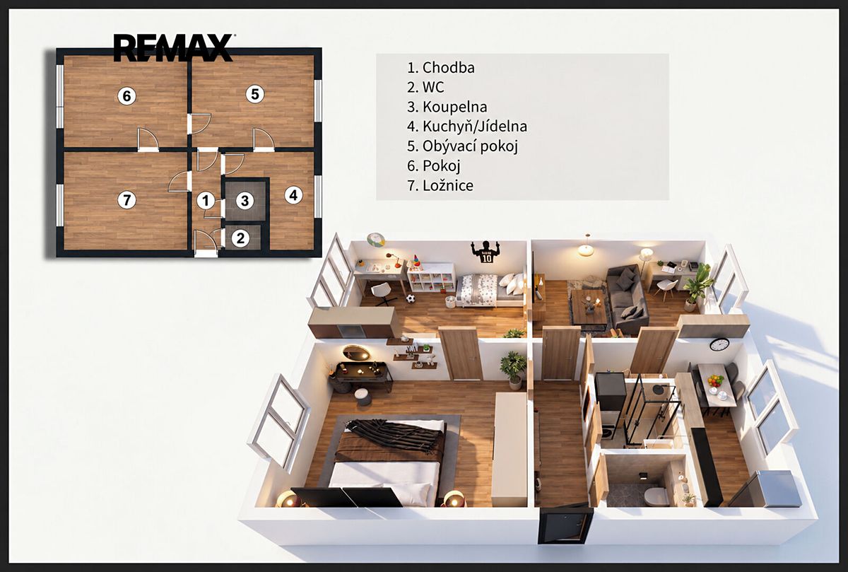 Prodej bytu 3+1 67 m² – fotografie 2