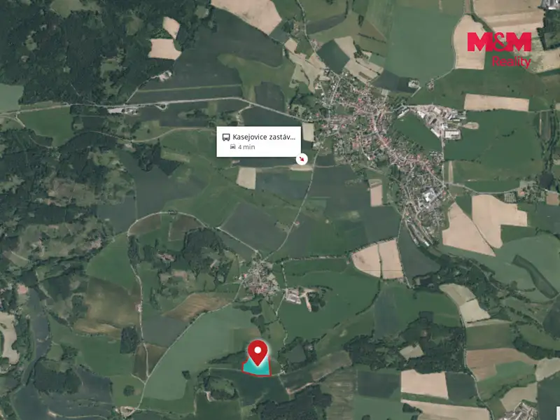 Prodej pole 29752 m², Kasejovice – náhled fotky 2