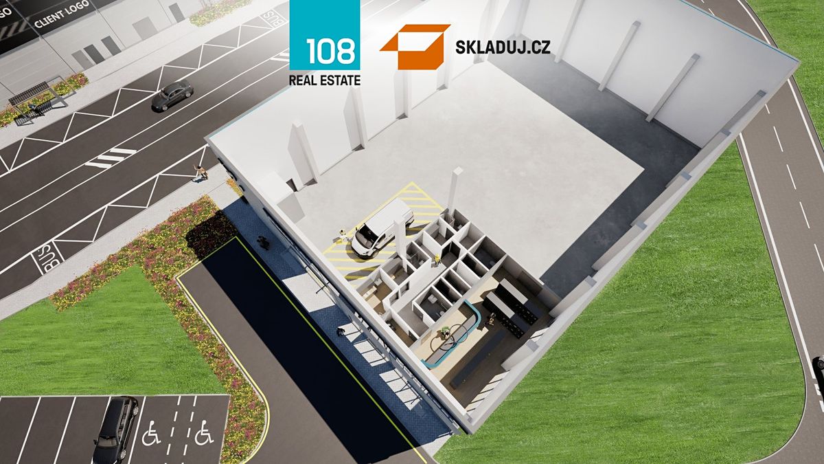 Pronájem skladového prostoru 770 m² – fotografie 3