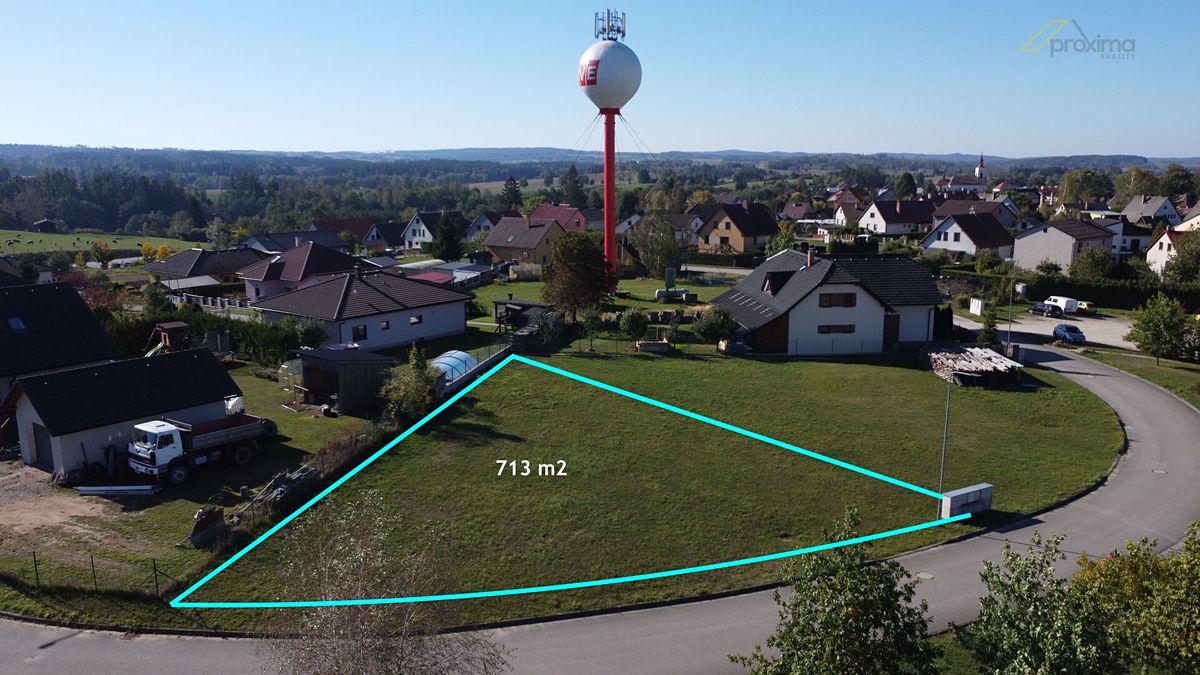 Prodej stavebního pozemku 713 m² – fotografie 4