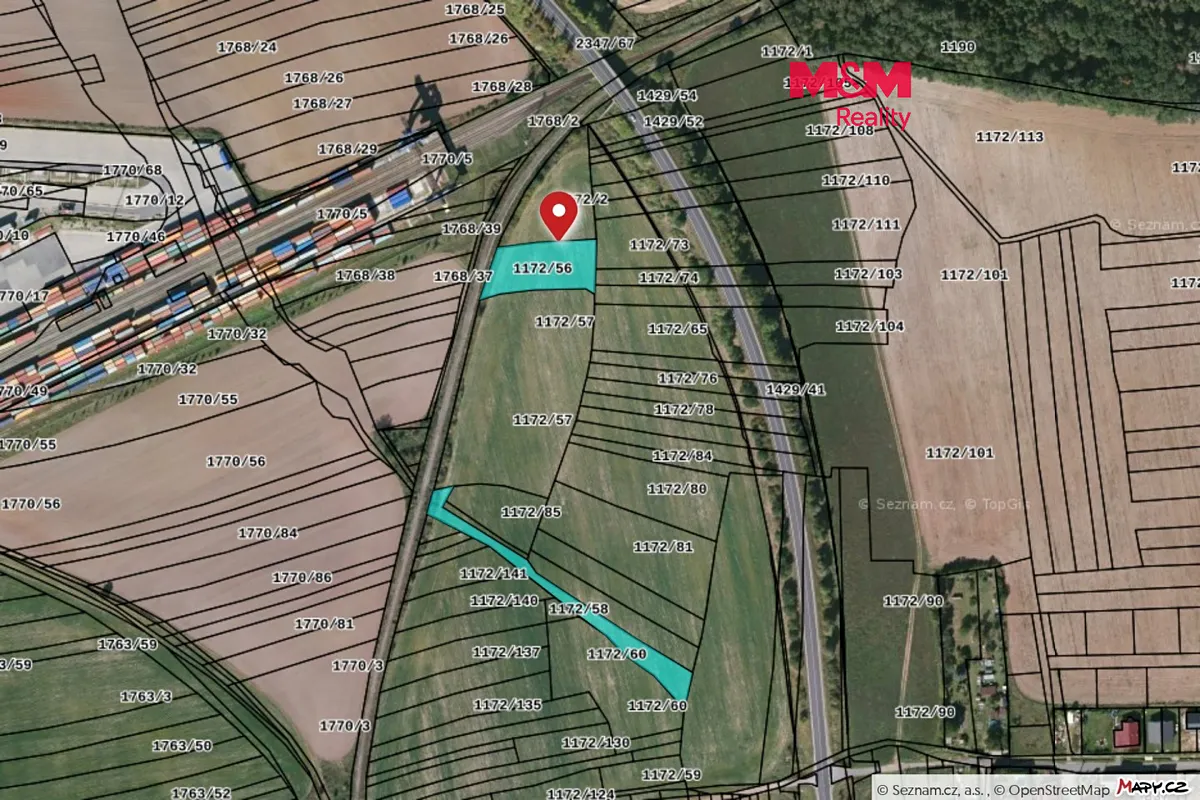 Prodej pole 3625 m²