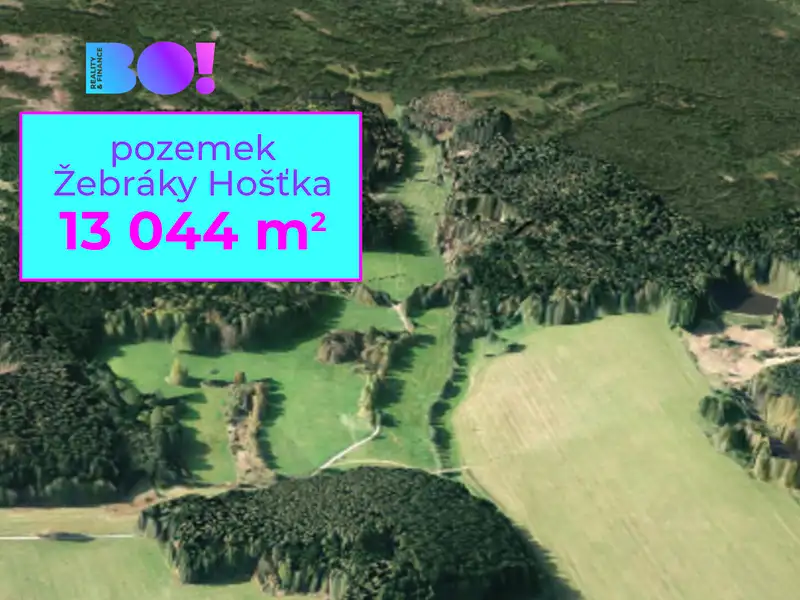 Prodej pole 13044 m², Hošťka – náhled fotky 1