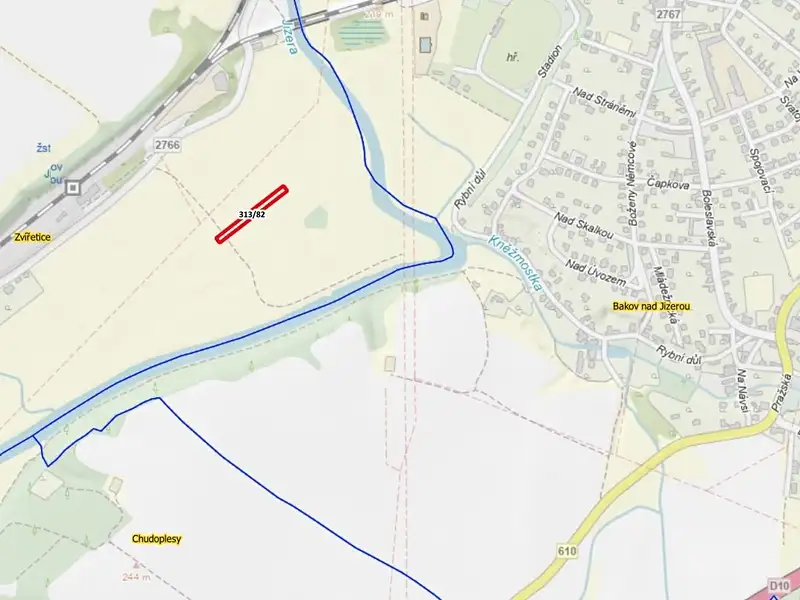 Prodej louky 2060 m², Bakov nad Jizerou – náhled fotky 3