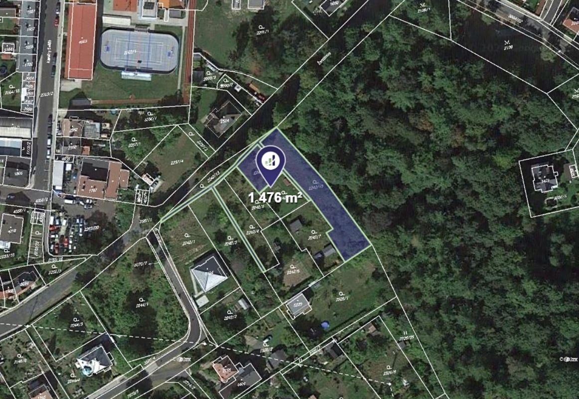 Prodej stavebního pozemku 1280 m²