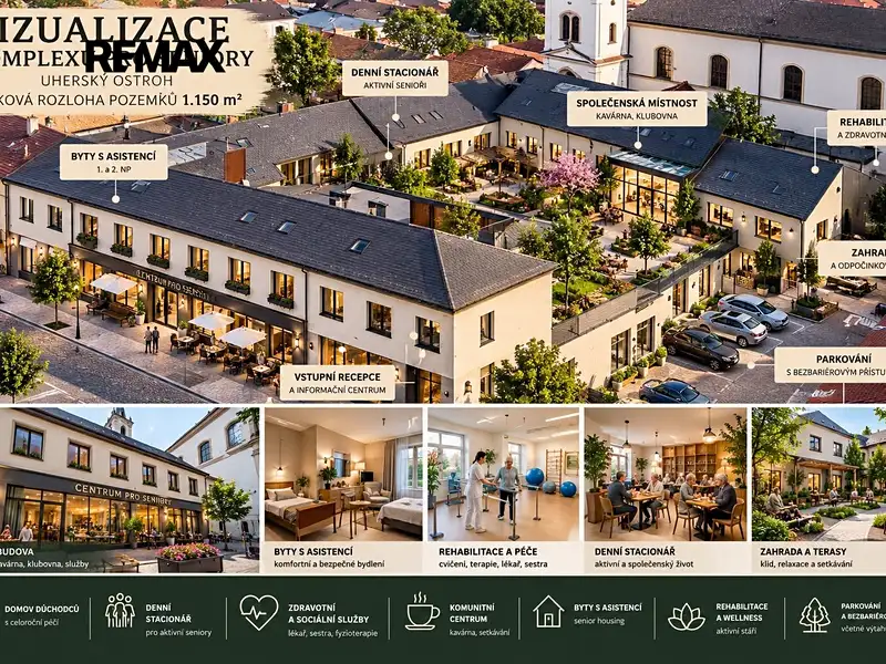 Prodej komerčního pozemku 1105 m², Uherský Ostroh – náhled fotky 2