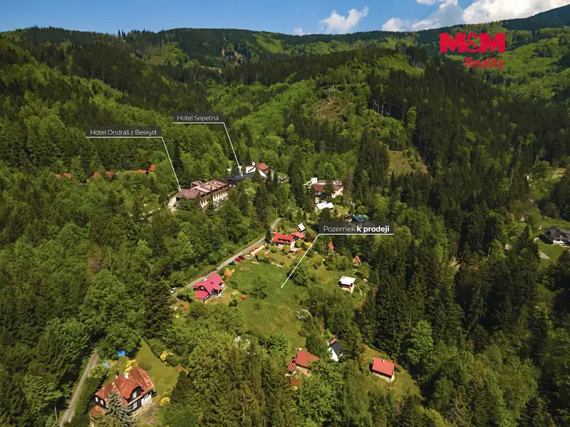 Prodej stavebního pozemku 3902 m², Ostravice – náhled fotky 2