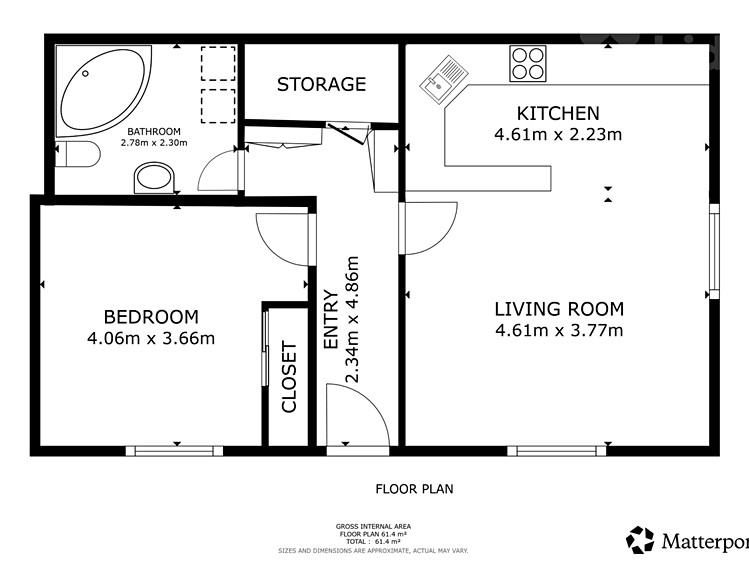 Квартира 2+kk на продаж, 58 м² (12 з 12)