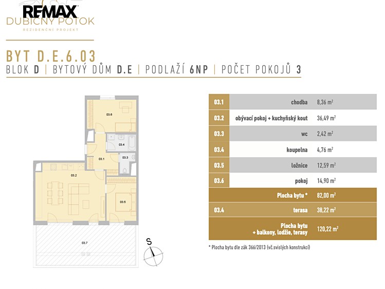 Prodej bytu 3+kk, 82 m² (24 z 36)