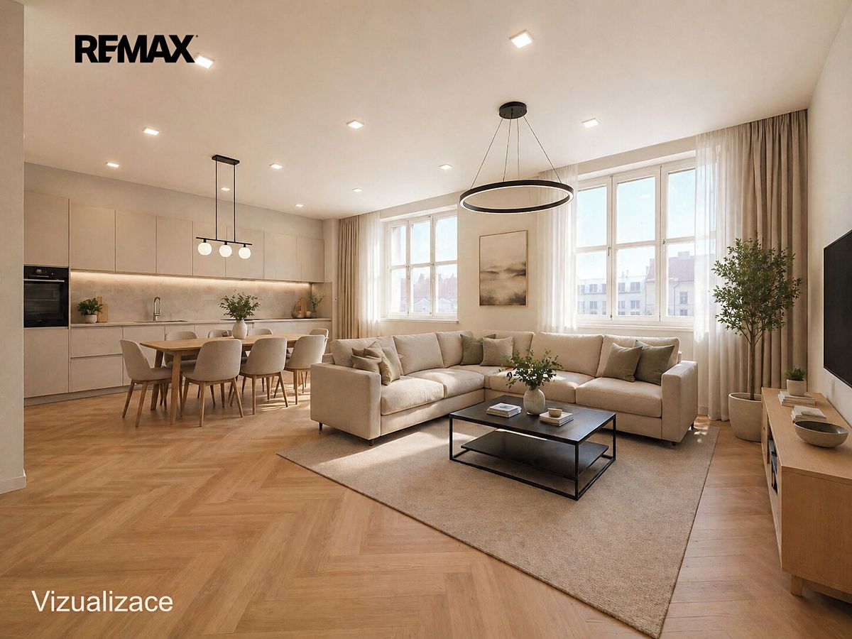 Pronájem bytu 2+kk 66 m²