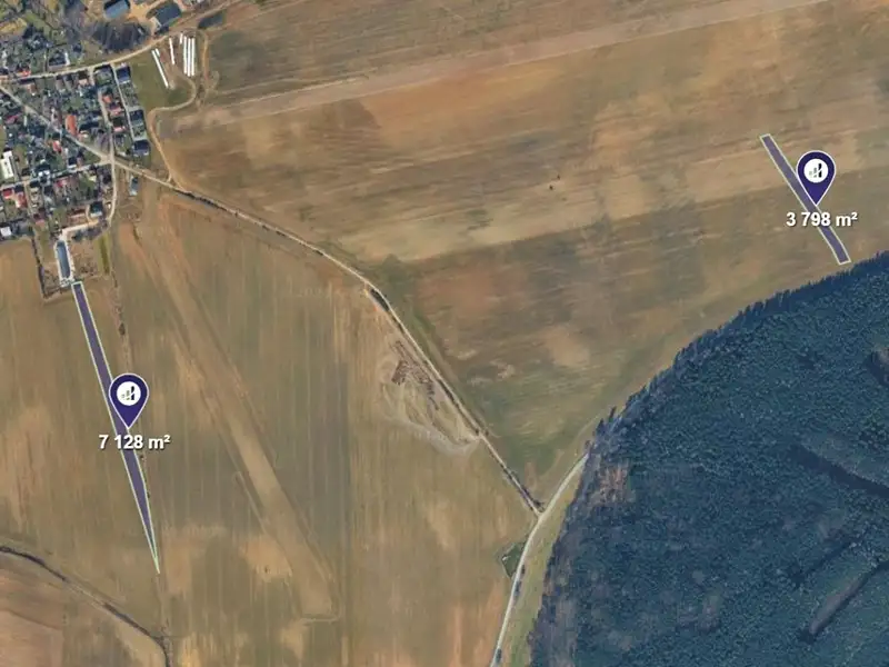 Prodej pole 35664 m², Druztová – náhled fotky 3