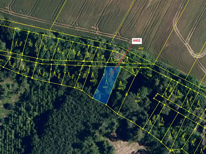 Dražba lesa 382 m², Lukovany – náhled fotky 2