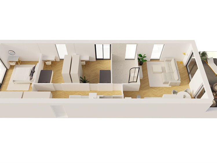 Wohnung 4+kk zur Miete, 101 m² (31 von 31)
