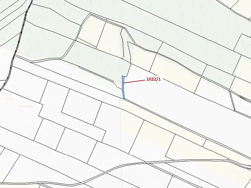 Dražba pole 318 m², Olešnice – náhled fotky 3