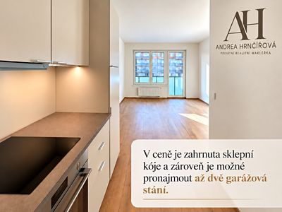 Pronájem bytu 2+kk 49 m²