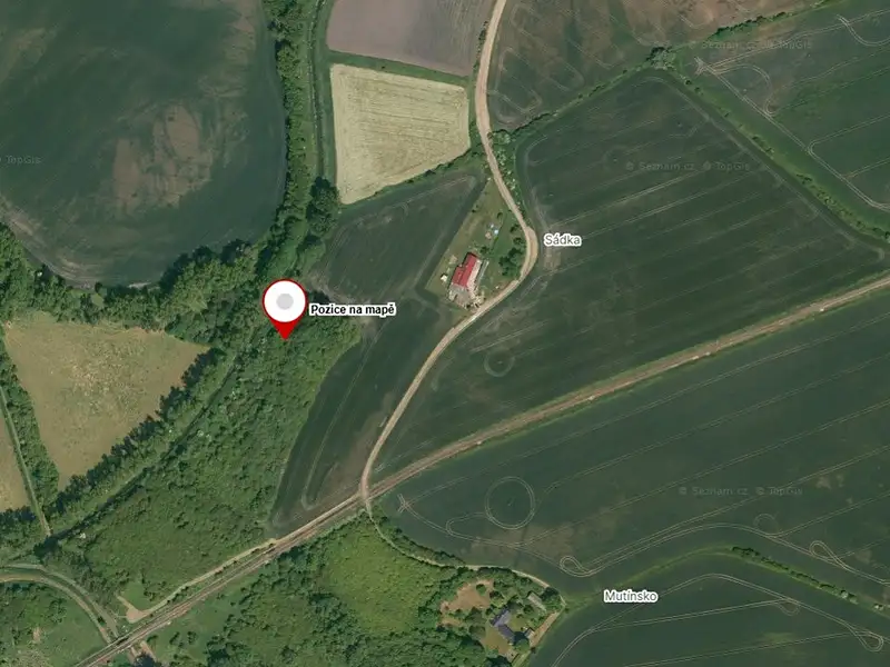Prodej pole 1643 m², Křinec – náhled fotky 2