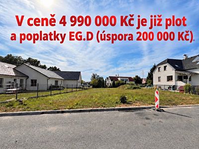 Prodej stavebního pozemku 778 m²