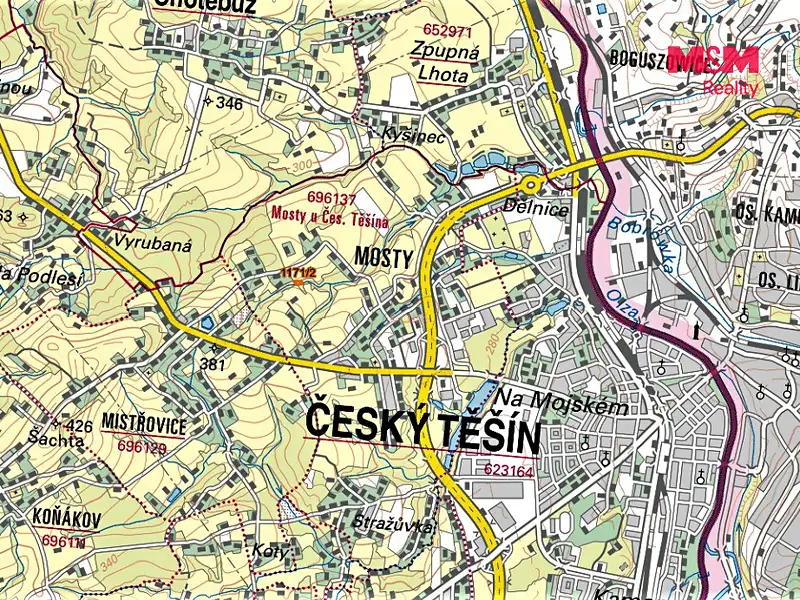Prodej lesa 3156 m², Český Těšín – náhled fotky 3