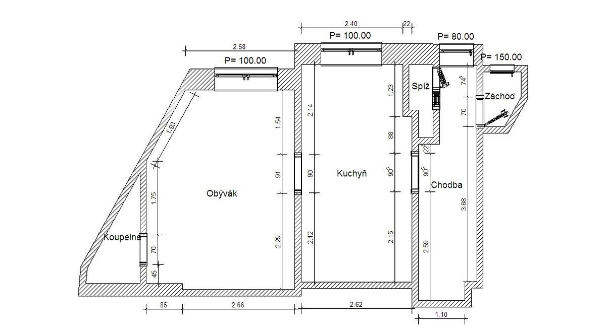 Pronájem bytu 1+1 39 m² – fotografie 4