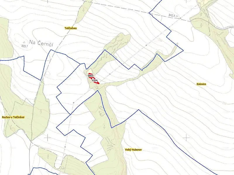 Prodej louky 1632 m², Úštěk – náhled fotky 3