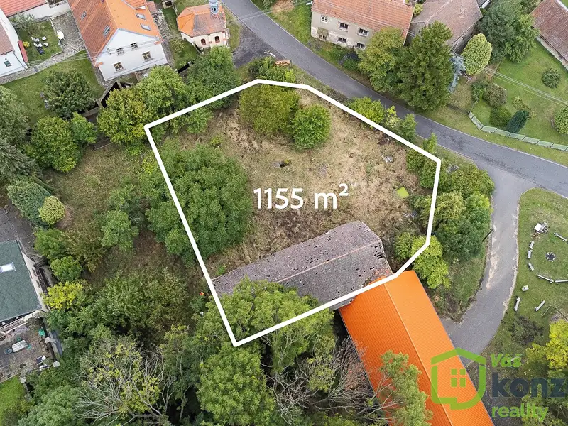 Prodej stavebního pozemku 1155 m², Třebívlice – náhled fotky 2