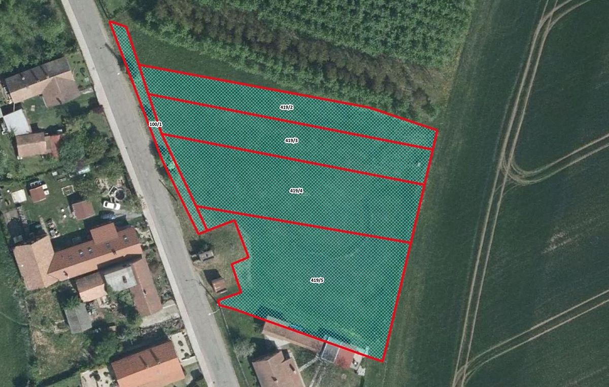 Prodej stavebního pozemku 3674 m²