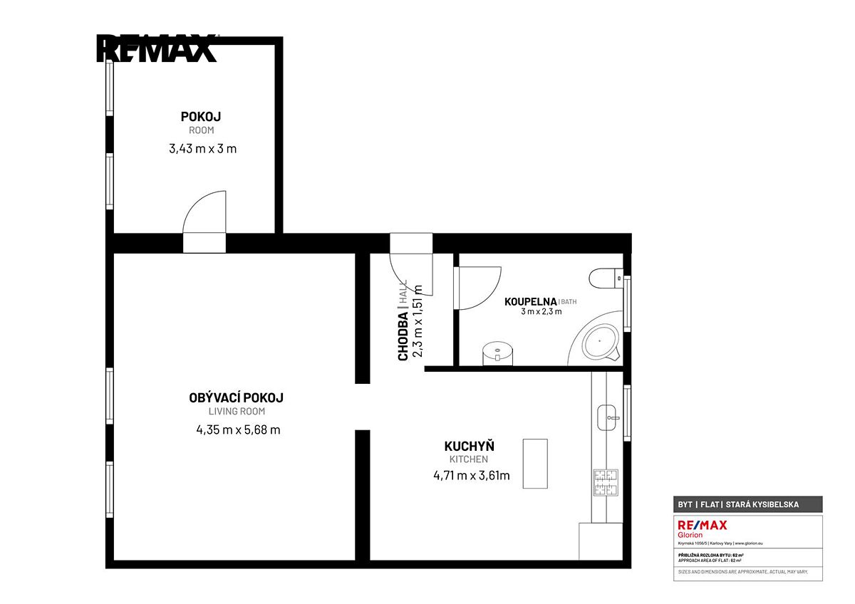 Prodej bytu 2+1 67 m² – fotografie 2