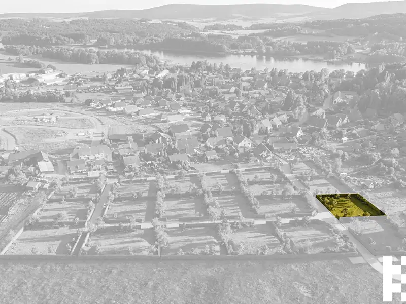 Prodej stavebního pozemku 812 m², Horní Planá – náhled fotky 3