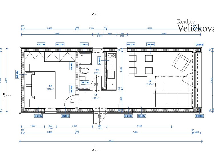 Prodej nemovitosti, 33 m² (17 z 22)