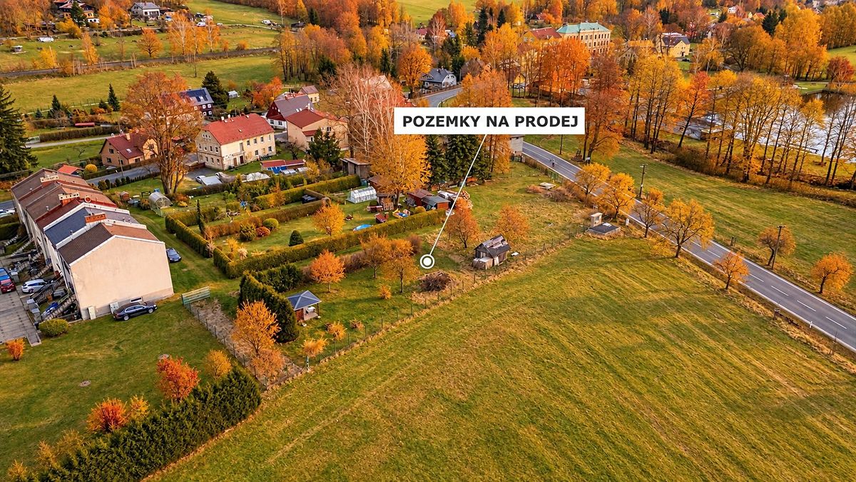 Prodej stavebního pozemku 1607 m²
