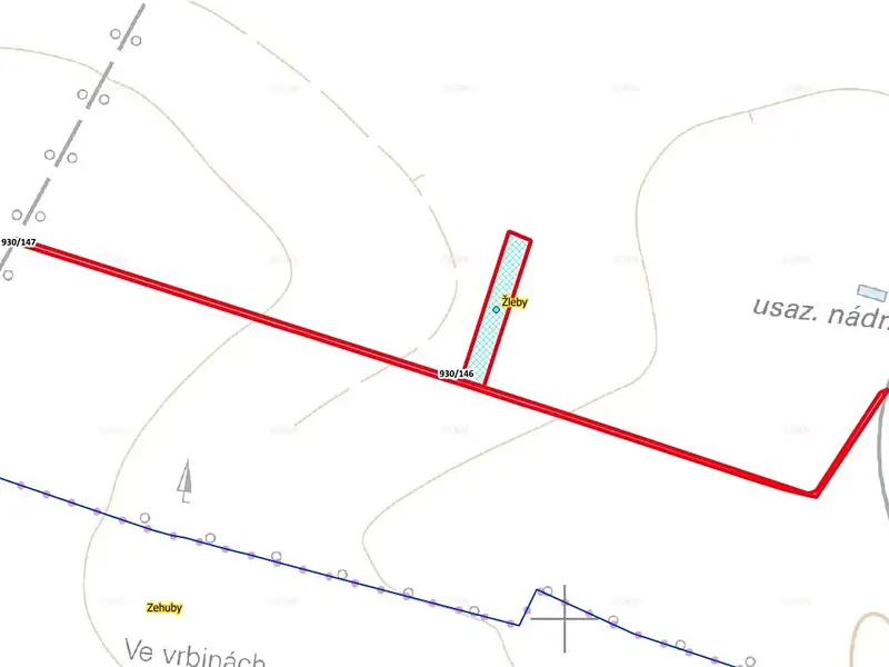 Prodej pole 2099 m², Žleby – náhled fotky 2