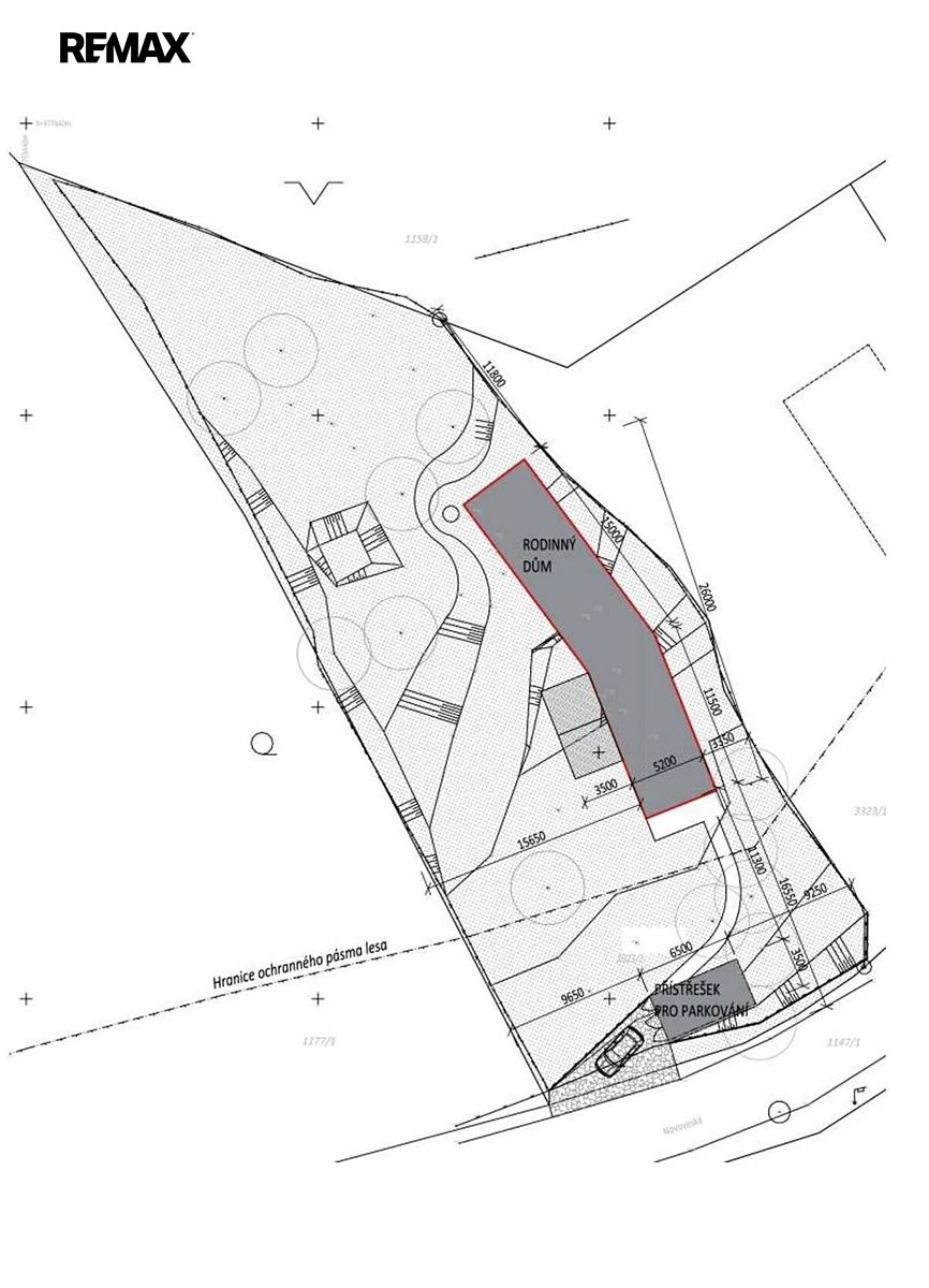 Prodej stavebního pozemku 1383 m² – fotografie 4